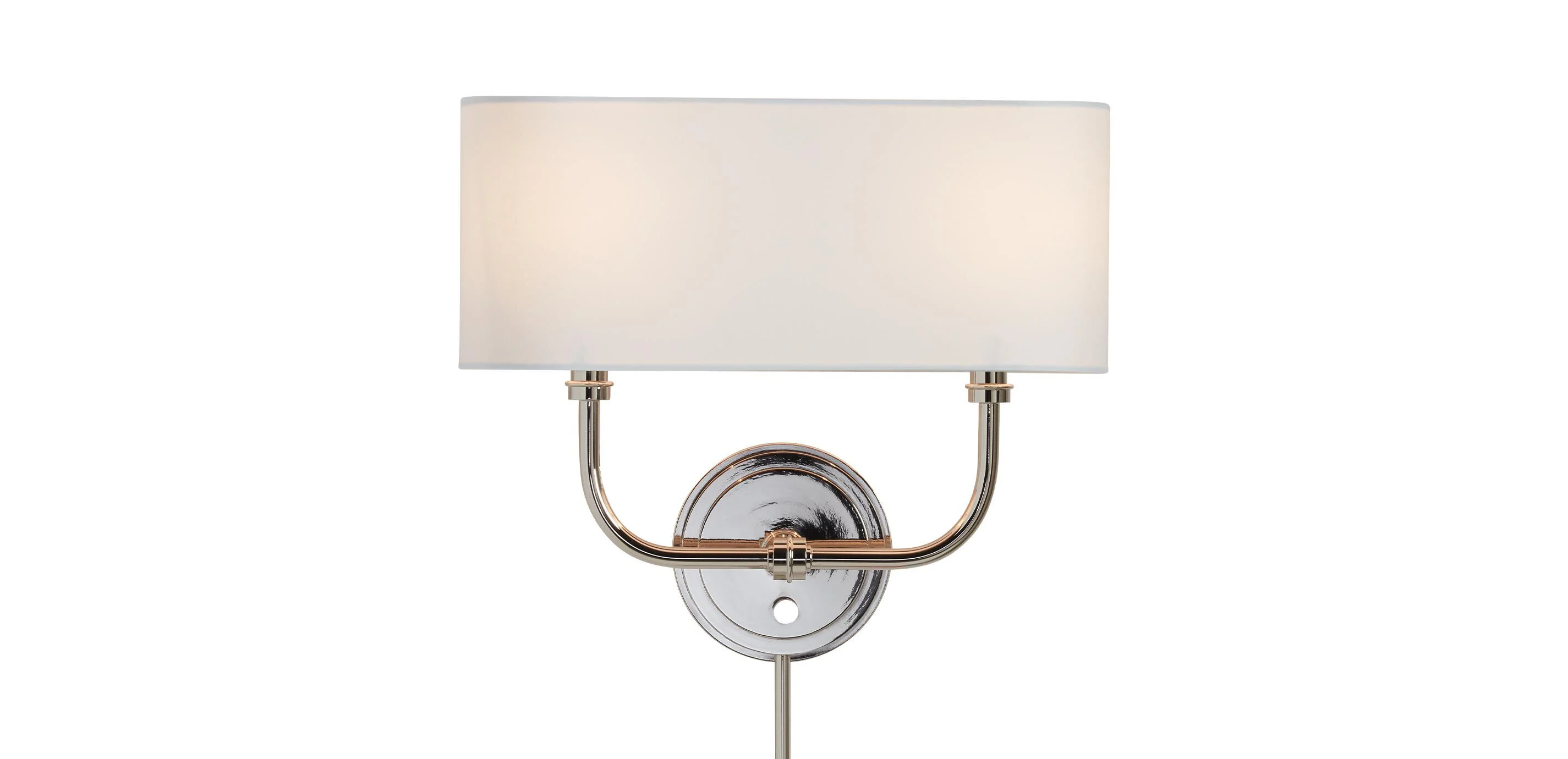 Zara Shaded Wall Sconce, Hardwire/Plug-In 1 Zara Shaded Wall Sconce, Hardwire/Plug-In